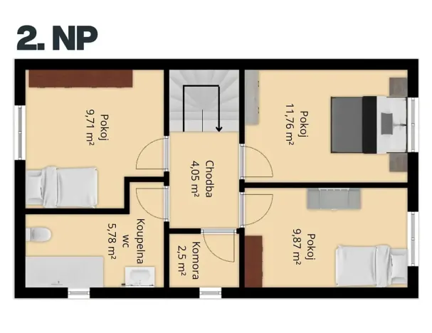 Prodej rodinného domu, Bdeněves, 95 m2
