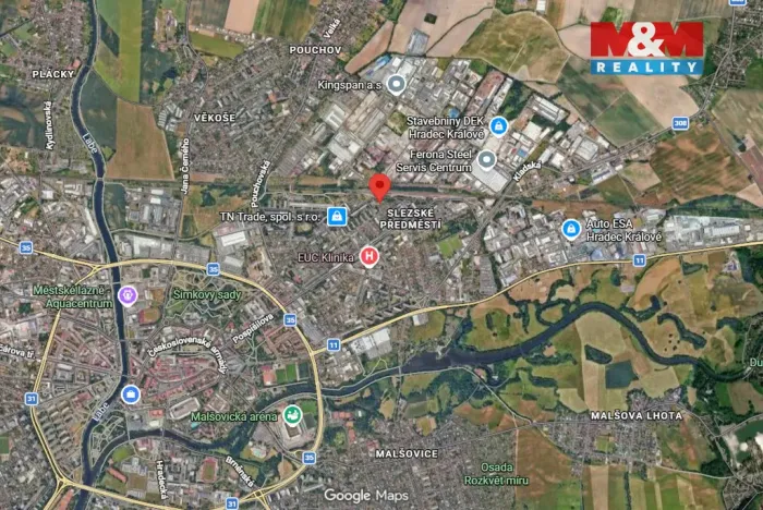 Pronájem garáže, Hradec Králové, Ječná, 15 m2