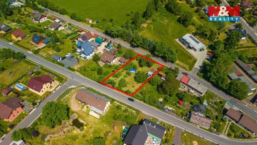 Prodej pozemku pro bydlení, Hodkovice nad Mohelkou, 1536 m2