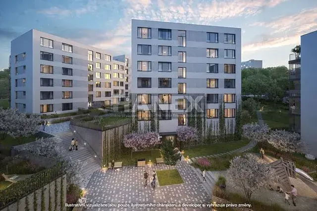 Pronájem bytu 2+kk, Praha - Chodov, Komárkova, 50 m2