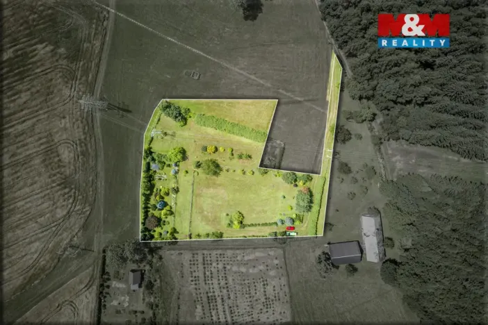 Prodej pozemku pro bydlení, Velké Poříčí, 5000 m2
