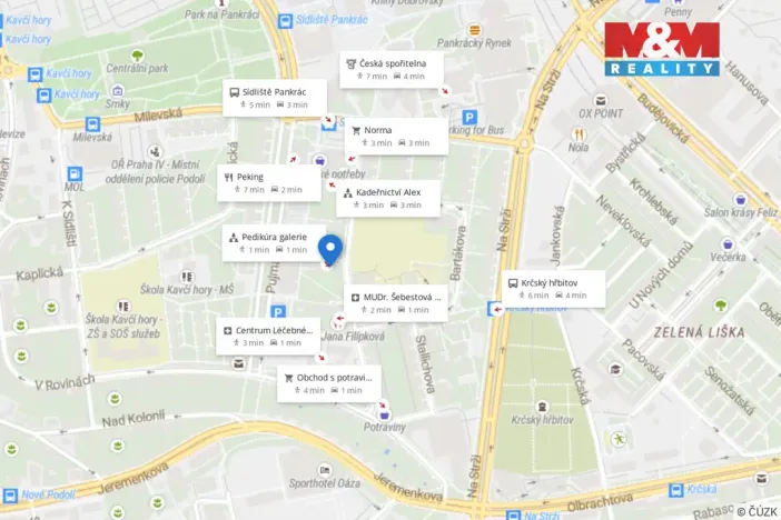 Prodej obchodního prostoru, Praha - Krč, Horáčkova, 24 m2