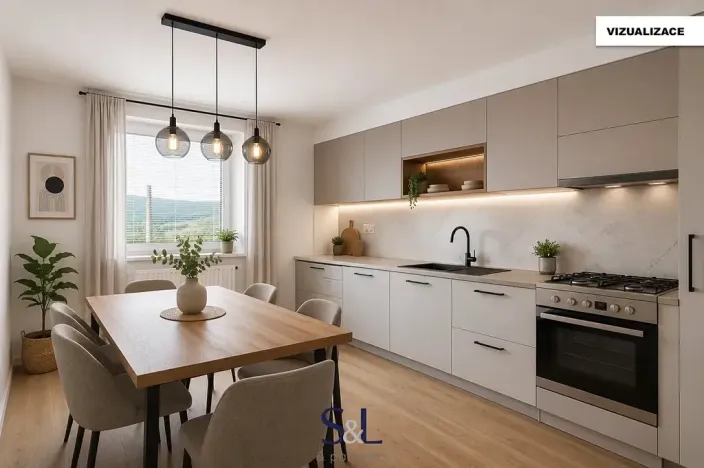 Prodej bytu 3+1, Děčín, Čsl. partyzánů, 75 m2