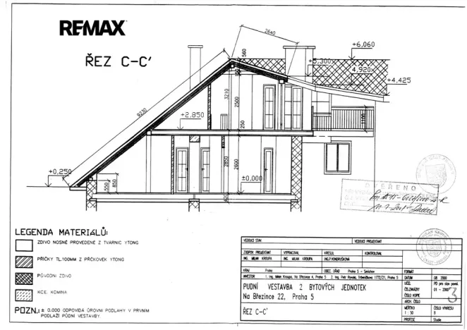 Prodej atypického bytu, Praha - Smíchov, Na Březince, 135 m2