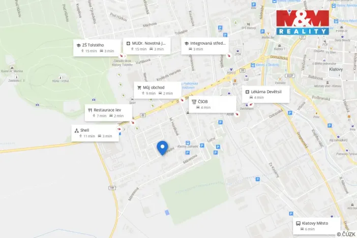 Pronájem bytu 1+1, Klatovy - Klatovy III, Zahradní, 40 m2