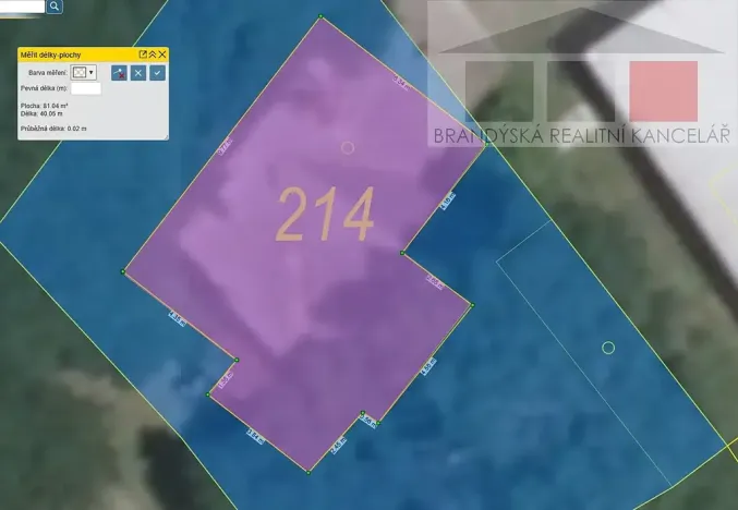 Prodej pozemku pro bydlení, Praha - Horní Počernice, Vidonická, 525 m2
