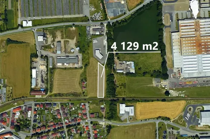 Prodej komerčního pozemku, Vodňany, 4129 m2