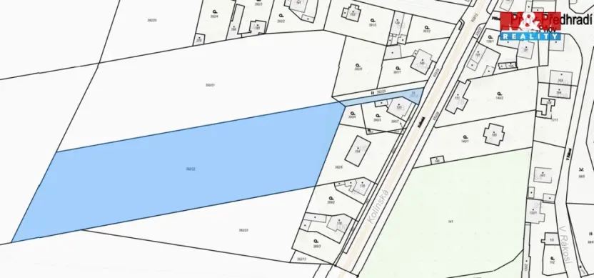 Prodej pozemku pro bydlení, Pňov-Předhradí - Pňov, 9647 m2