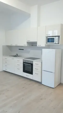 Pronájem bytu 1+kk, Praha - Karlín, Pobřežní, 41 m2