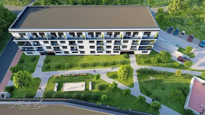 Prodej bytu 2+kk, Hustopeče, Alejní, 59 m2