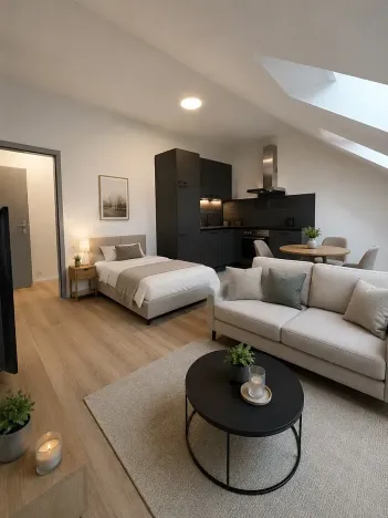 Pronájem bytu 1+kk, České Budějovice, Rudolfovská tř., 30 m2