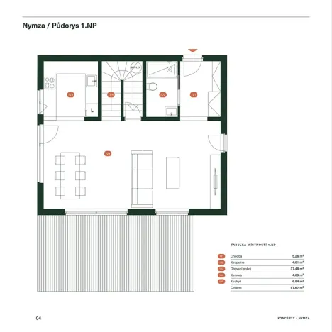 Prodej rodinného domu, Řevnice, 106 m2