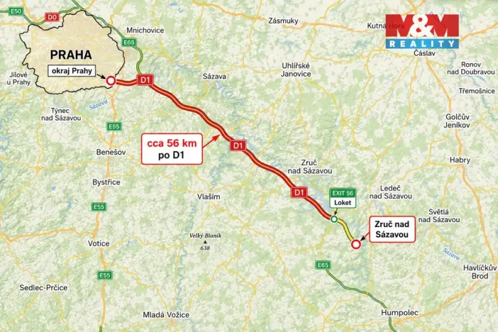 Prodej bytu 1+1, Zruč nad Sázavou, Na Výsluní, 29 m2