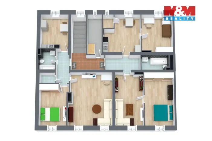 Prodej bytu 2+1, Františkovy Lázně, Anglická, 63 m2