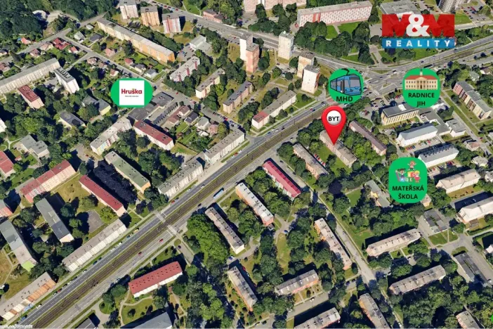 Prodej bytu 2+1, Ostrava - Hrabůvka, Horní, 52 m2