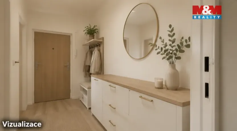 Prodej bytu 3+1, Hustopeče, Masarykovo nám., 62 m2