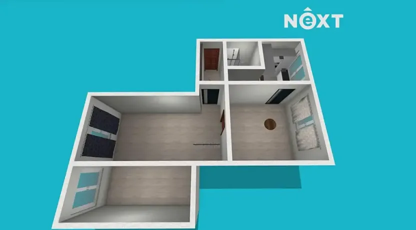 Pronájem bytu 3+1, Jilemnice, Jaroslava Havlíčka, 61 m2