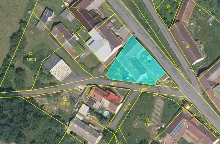 Dražba rodinného domu, Zborovy, 80 m2