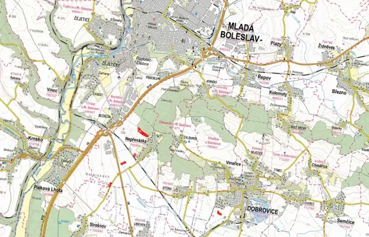 Prodej pole, Nepřevázka, 17084 m2