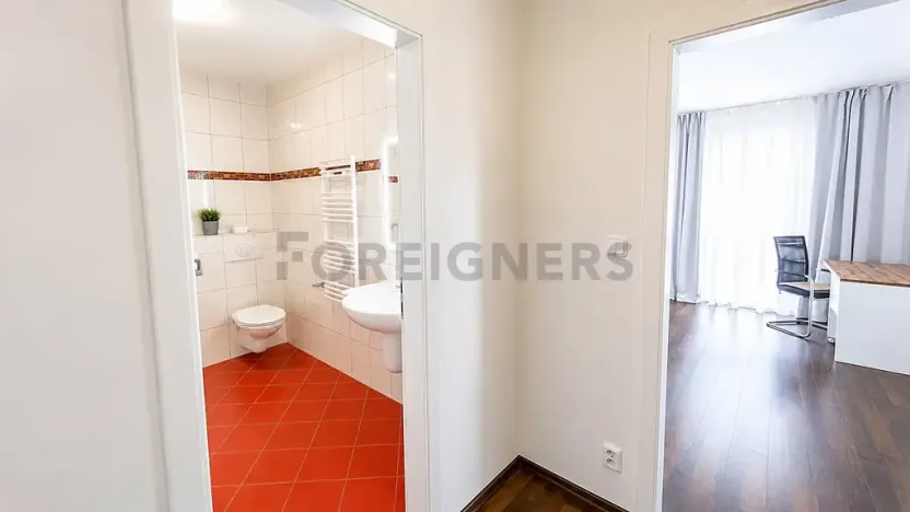 Pronájem bytu 1+kk, Plzeň, Veverkova, 38 m2