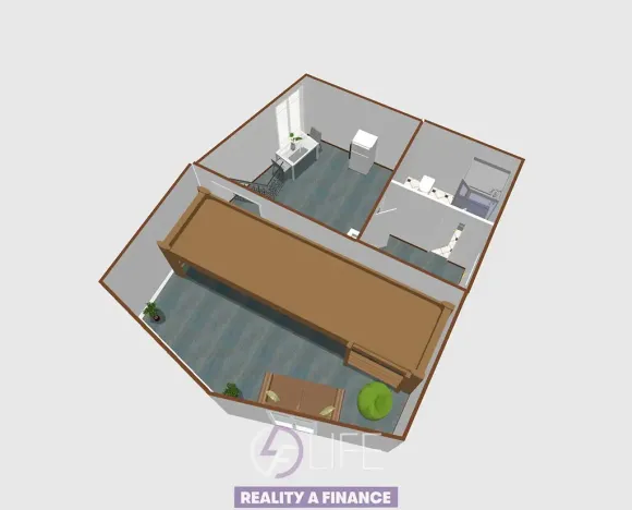 Pronájem bytu 2+1, Vrchlabí, Nádražní, 50 m2