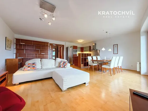 Pronájem bytu 3+kk, Praha - Podolí, Na hřebenech II, 119 m2