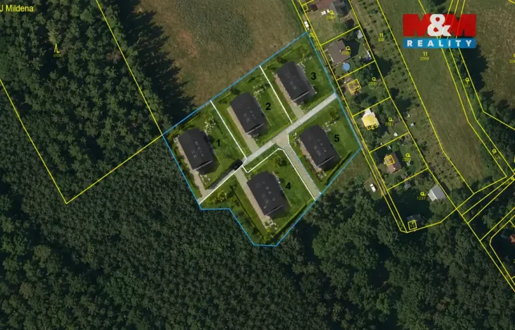 Prodej pozemku pro bydlení, Morašice, 870 m2