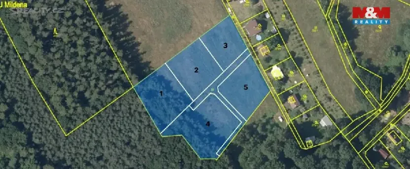Prodej pozemku pro bydlení, Morašice, 1297 m2