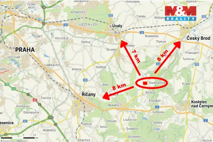 Prodej bytu 1+kk, Doubravčice, V bytovkách, 35 m2