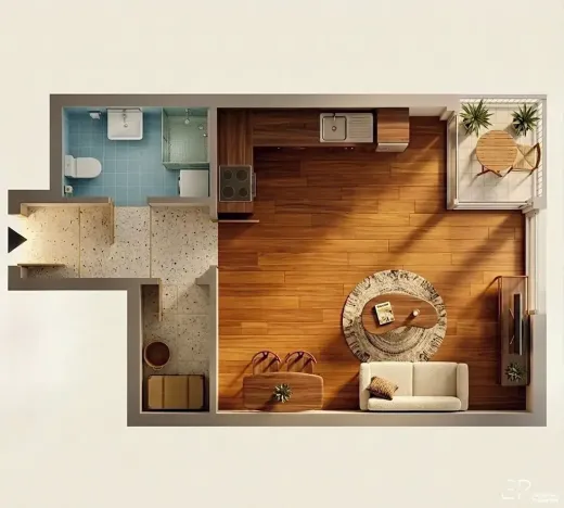 Prodej bytu 1+kk, Praha - Kbely, Pod Nouzovem, 34 m2
