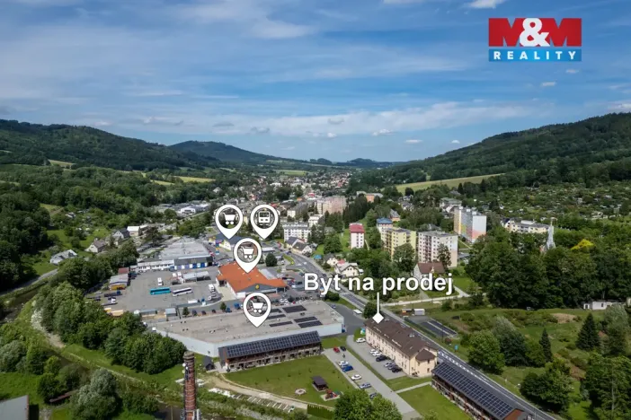 Prodej bytu 3+kk, Jeseník, Bezručova, 81 m2