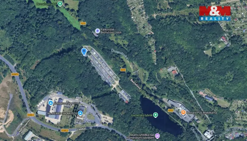 Prodej garáže, Chomutov, 24 m2