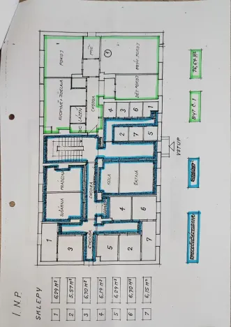 Prodej vícegeneračního domu, Mutěnín, 523 m2