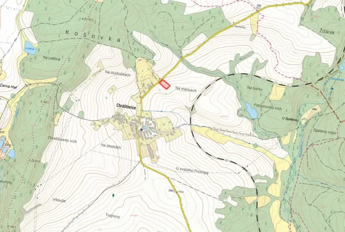 Prodej pole, Mladotice, 2715 m2