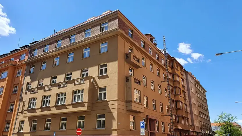 Pronájem bytu 1+kk, Praha - Vinohrady, Slezská, 26 m2