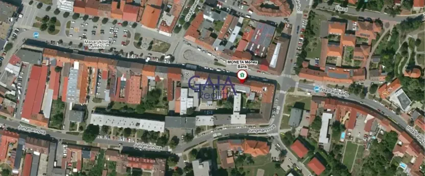 Pronájem kanceláře, Kyjov, Masarykovo náměstí, 203 m2