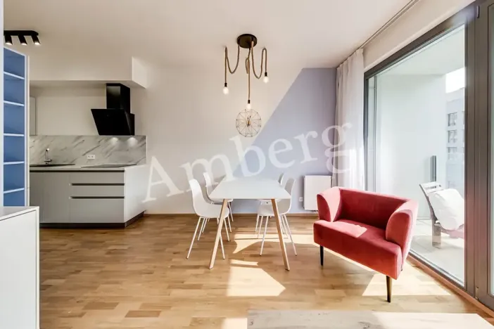 Pronájem bytu 2+kk, Praha - Karlín, U Mlýnského kanálu, 56 m2