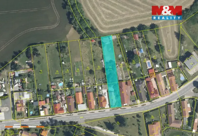 Prodej pozemku pro bydlení, Budiměřice, 1290 m2