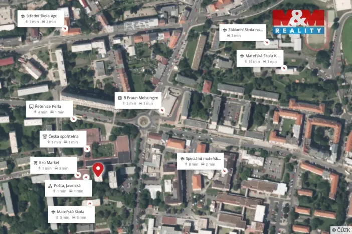 Prodej bytu 1+kk, Teplice - Řetenice, Bratislavská, 21 m2