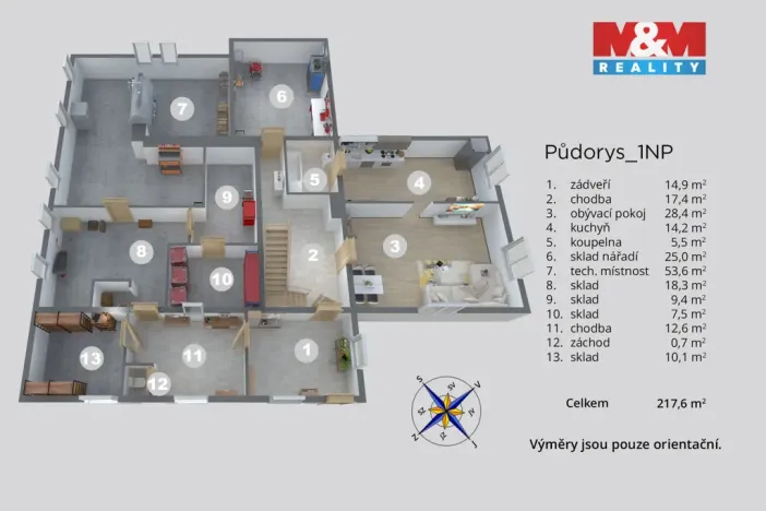 Prodej zemědělské usedlosti, Dobrná, 383 m2