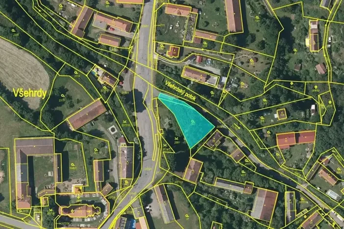 Prodej zahrady, Všehrdy, 756 m2