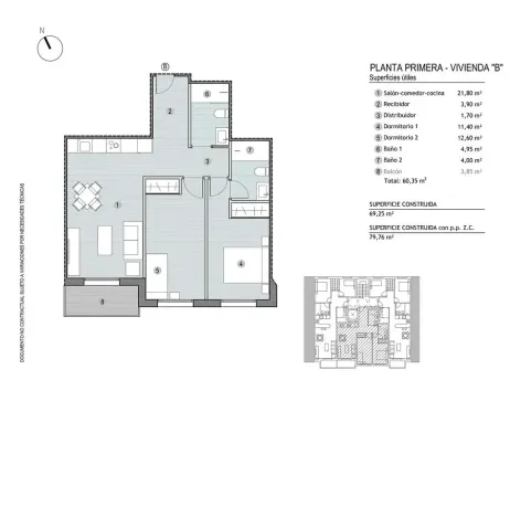 Prodej bytu 3+kk, Mazarrón, Španělsko, 69 m2