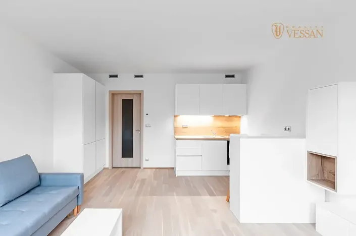 Prodej bytu 1+kk, Praha - Vysočany, Bassova, 34 m2