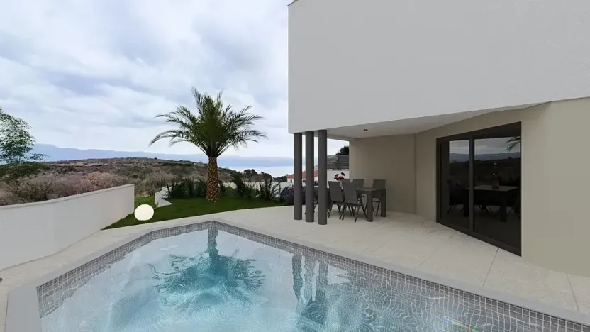 Prodej bytu 4+kk, Vrbnik, Chorvatsko, 101 m2