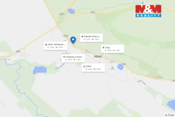 Prodej rodinného domu, Maleč, 95 m2