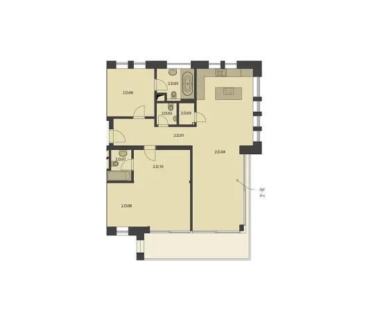 Prodej bytu 3+kk, Praha - Podolí, Jeremenkova, 115 m2