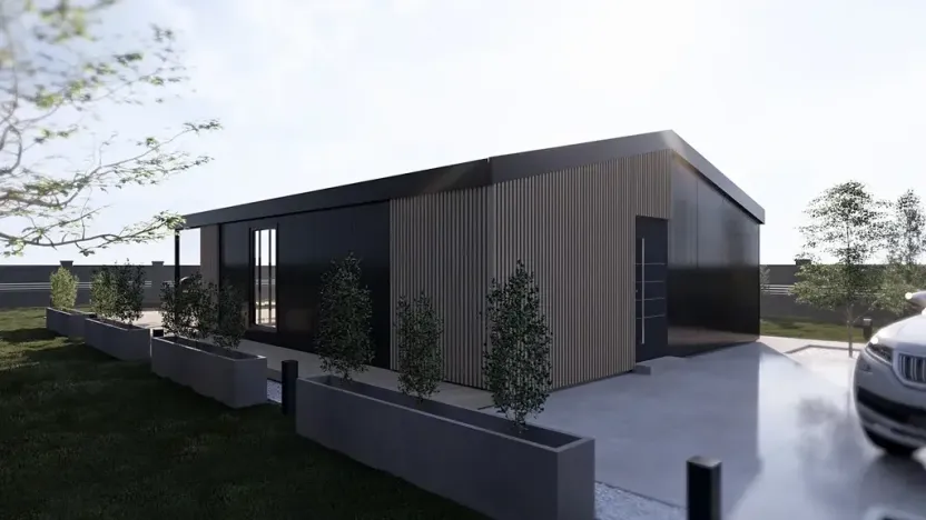 Prodej domu na klíč, Hrušová, 90 m2