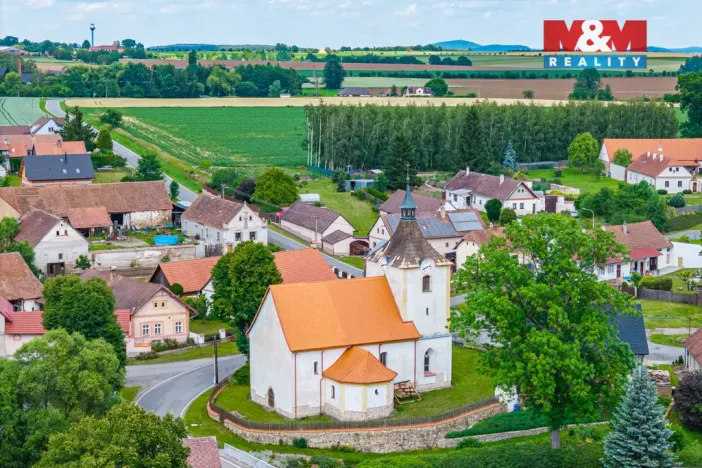 Prodej pozemku pro bydlení, Nová Ves u Mladé Vožice, 1850 m2