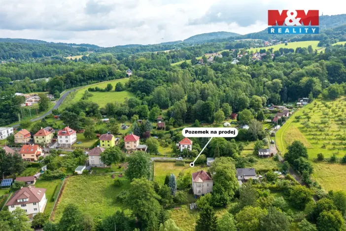 Prodej pozemku pro bydlení, Děčín - Děčín XXVIII-Folknáře, 760 m2