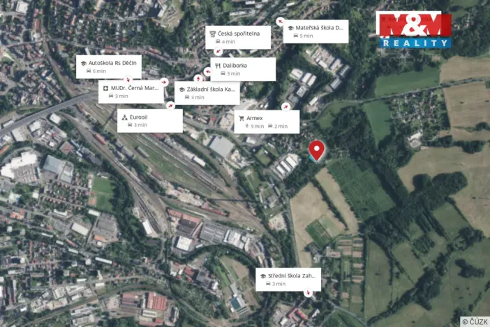 Prodej pozemku pro bydlení, Děčín - Děčín XXVIII-Folknáře, 760 m2